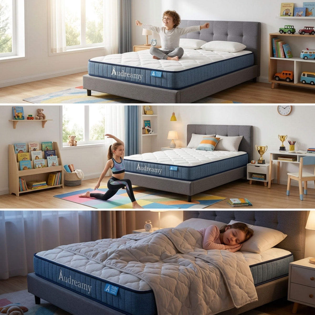 Audreamy Kaveno Kids Mattress Cool Gel