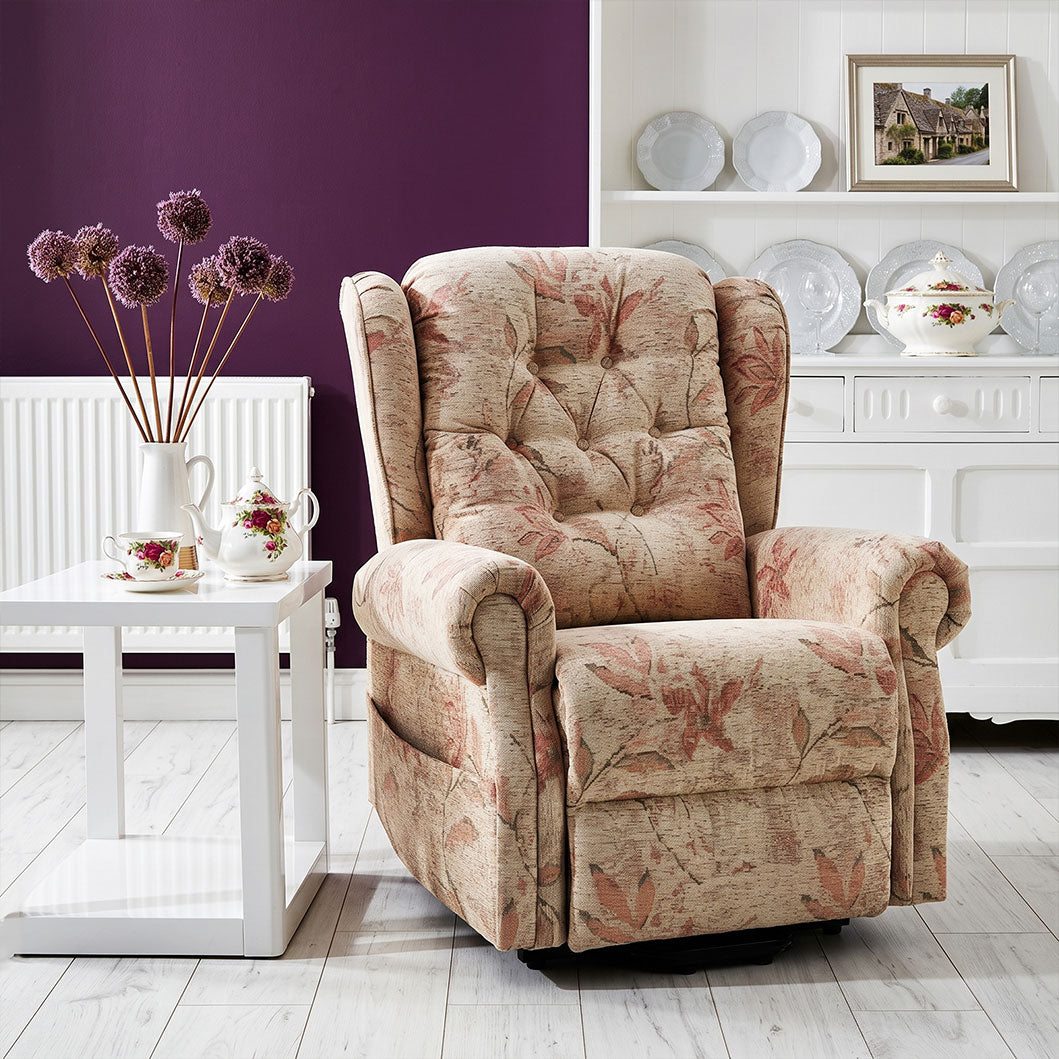 Recliner Armchair Dual Motor Lift Chair for Elderly Infinite Position Lay Flat Recliner with Heat Massage Up to 300 LBS Electric Power Lift Recliner Chair Sofa