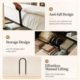 Audreamy Halo Ottoman Bed White PU