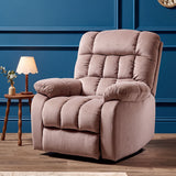 Recliner Armchair Electric Power Lift Sofa with Massage and Heat for Elderly 2 Side Pockets USB Ports Single Recliner Chairs