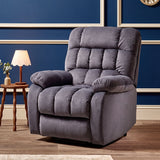 Recliner Armchair Electric Power Lift Sofa Velvet with Massage and Heat for Elderly 2 Side Pockets USB Ports Single Recliner Chairs