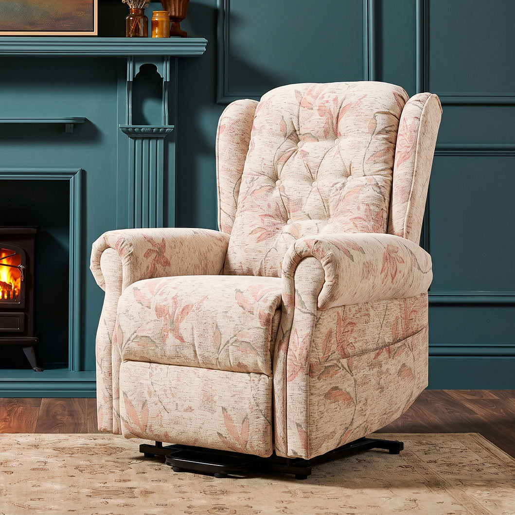 Recliner Armchair Dual Motor Lift Chair for Elderly Infinite Position Lay Flat Recliner with Heat Massage Up to 300 LBS Electric Power Lift Recliner Chair Sofa