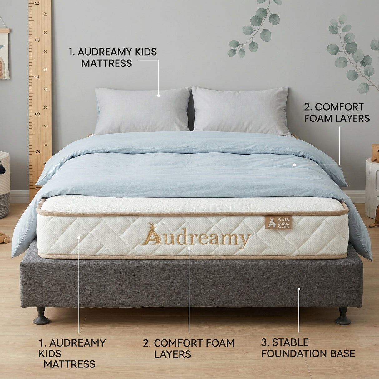Audreamy Kaveno Kids Mattress LATEX