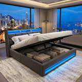 Audreamy Neo Ottoman Bed Grey Linen