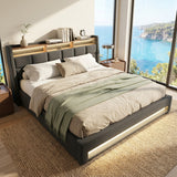 Audreamy Neo Ottoman Bed Grey Linen