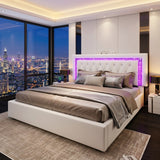 Audreamy Orionis Ottoman Bed Beige Velvet