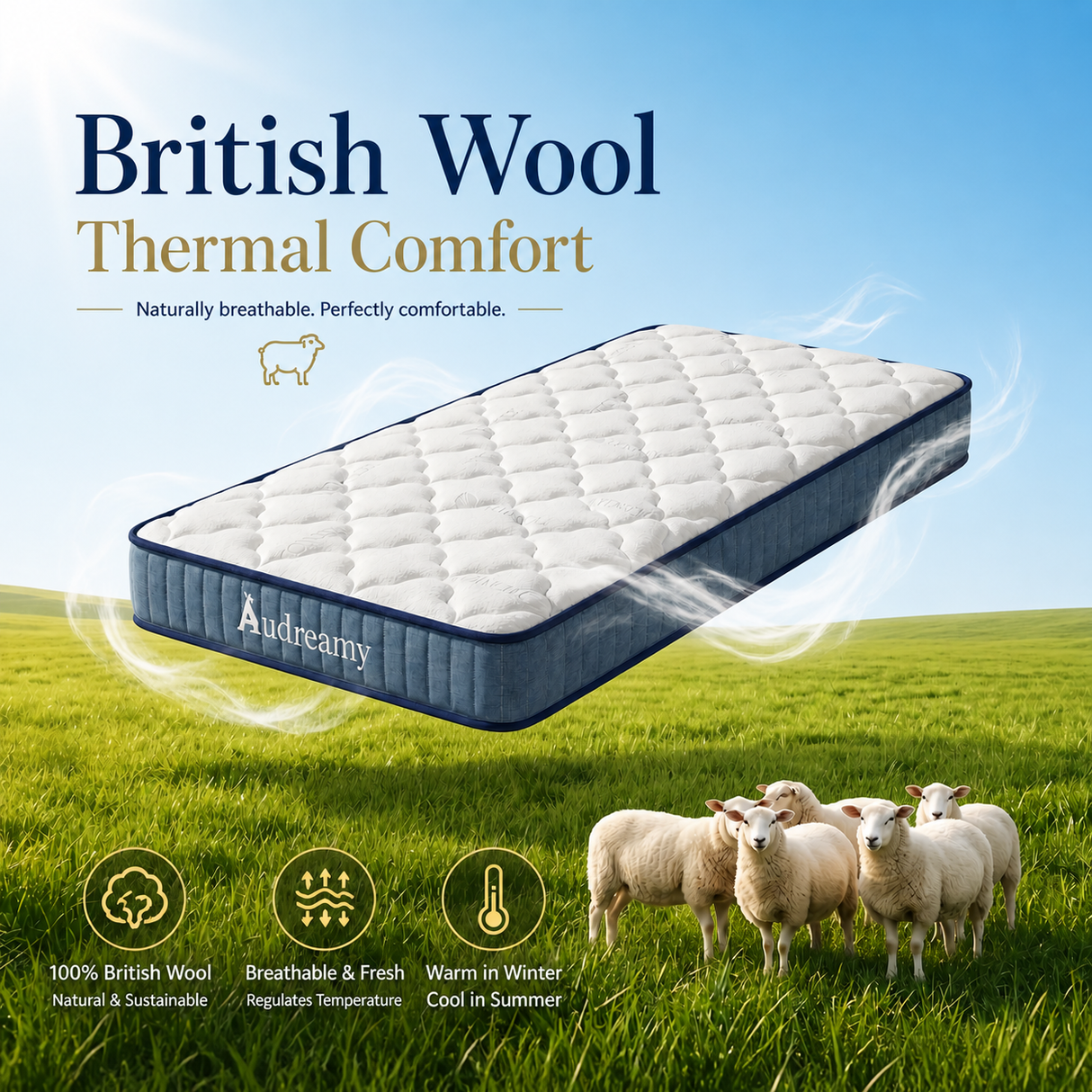 Audreamy Kaveno Kids Mattress Cool Gel