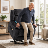 Audreamy Power Lift Riser Recliner Chair with Massage & Heat