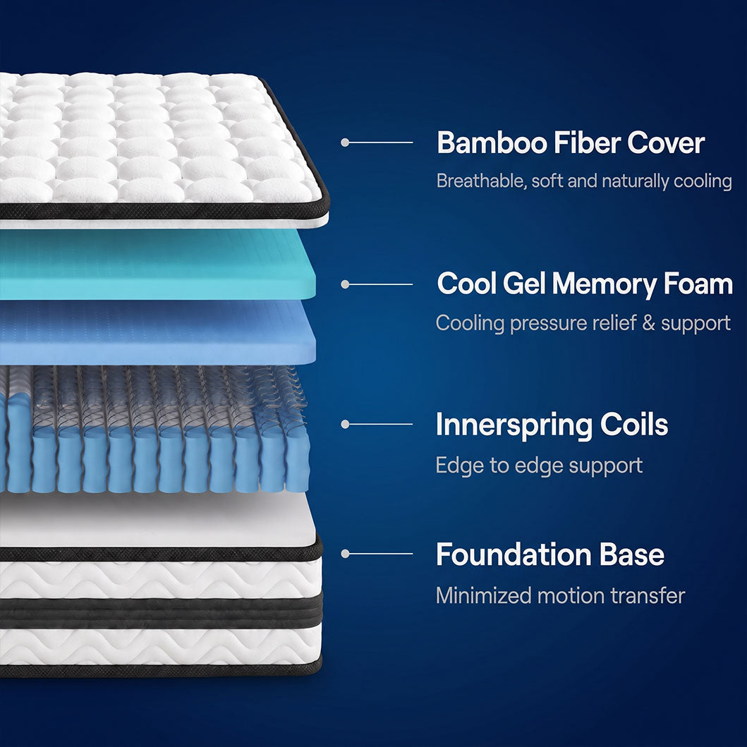 Audreamy Nexo Mattress Bamboo Fiber Cover 27cm Medium Firm