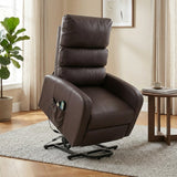 Recliner Armchair Power Massage Lift with Heat & Vibration for Elderly, Heavy Duty and Safety Motion Reclining Mechanism