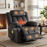 Audreamy Power Lift Riser Recliner Chair with Massage & Heat
