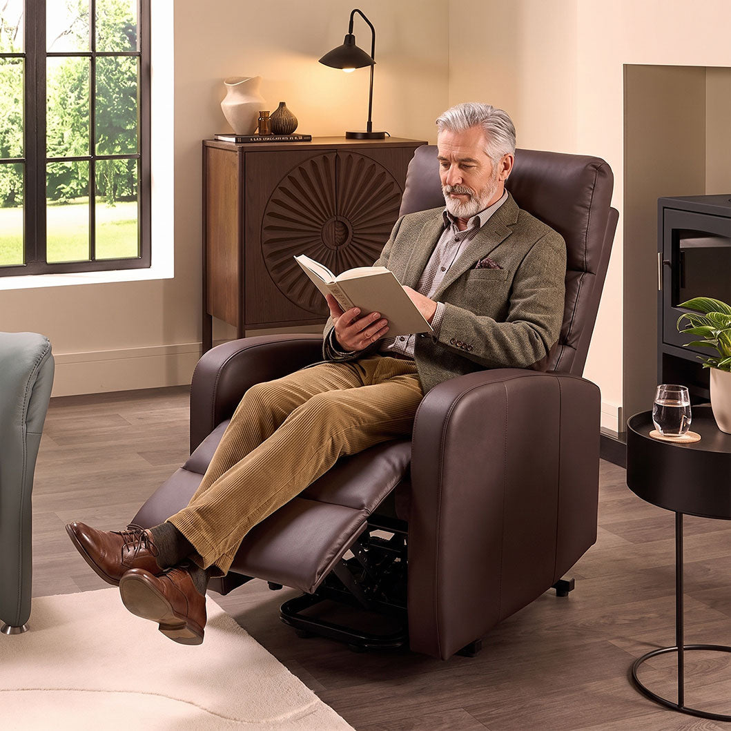 Recliner Armchair Power Massage Lift with Heat & Vibration for Elderly, Heavy Duty and Safety Motion Reclining Mechanism