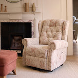 Recliner Armchair Dual Motor Lift Chair for Elderly Infinite Position Lay Flat Recliner with Heat Massage Up to 300 LBS Electric Power Lift Recliner Chair Sofa