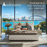 Audreamy Milano Ottoman Bed White PU