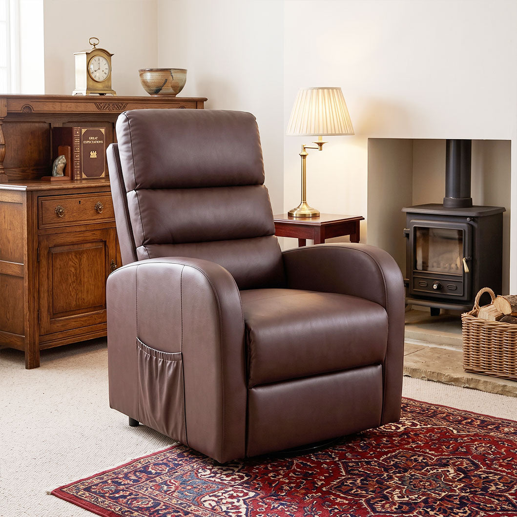 Recliner Armchair Power Massage Lift with Heat & Vibration for Elderly, Heavy Duty and Safety Motion Reclining Mechanism