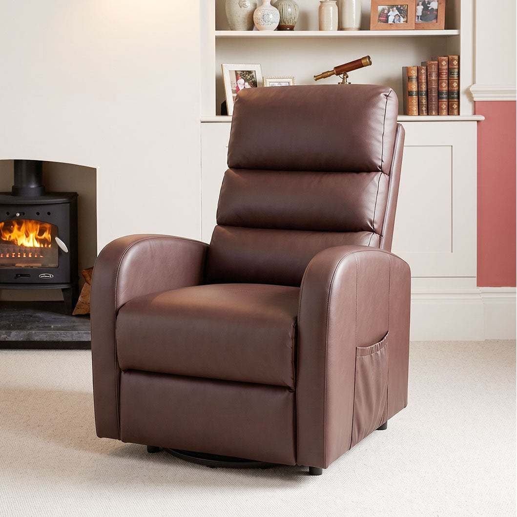 Recliner Armchair Power Massage Lift with Heat & Vibration for Elderly, Heavy Duty and Safety Motion Reclining Mechanism