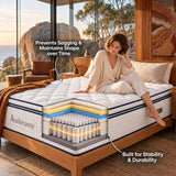 Audreamy Emperor Mattress 2000 Pocket Sprung Hybrid Box Top — Pre-order now — Dispatches from 1 January 2027
