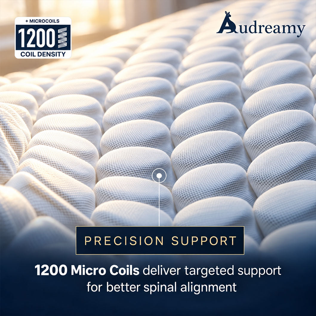 Audreamy Emperor Mattress 2000 Pocket Sprung Hybrid Box Top — Pre-order now — Dispatches from 1 January 2027