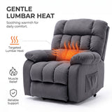 Audreamy Nova Riser Recliner Velvet Dark Grey