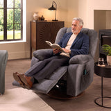 Audreamy Nova Riser Recliner Velvet Dark Grey