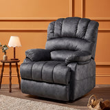 Audreamy Hamilton Riser Recliner Velvet Gray