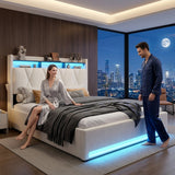 Audreamy Vega Ottoman Bed Beige Velvet